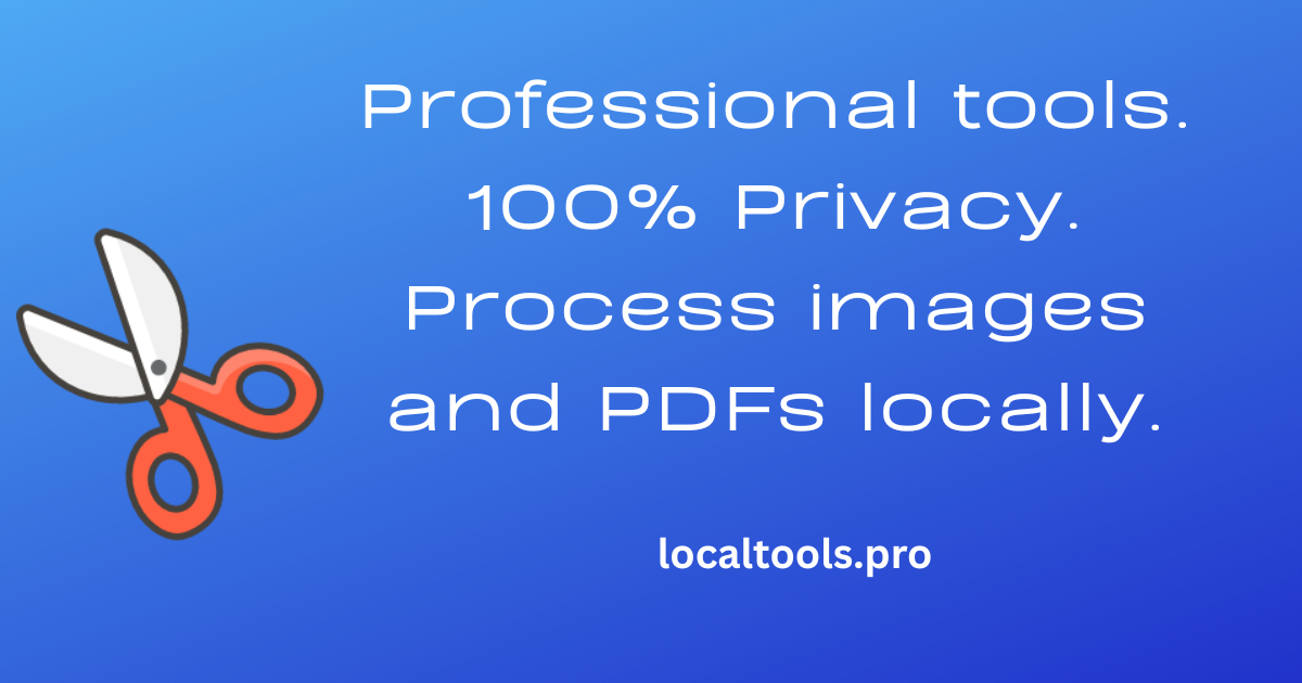 Local Tools - AI-Powered Privacy Toolkit